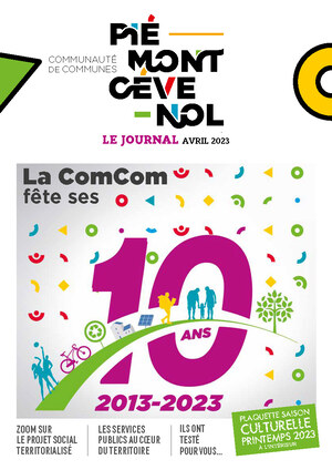 Affiche du journal communautaire avril 2023